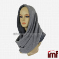 Cozy Infinity Scarf Cashmere in Two Tone